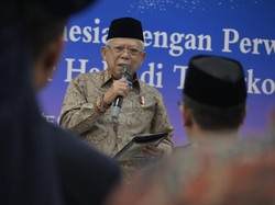 Lagi-lagi Maruf Amin Singgung Semua Ingin Jadi Anak Presiden