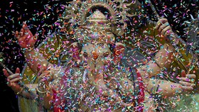 FOTO: Sorak-sorai Ganesh Chaturth, Perayaan Kelahiran Dewa Ganesha