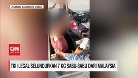 VIDEO: TKI Ilegal Selundupkan 7 kg Sabu-sabu dari Malaysia