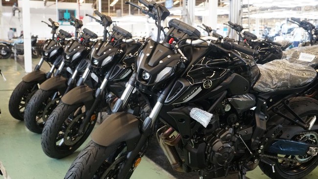 Yamaha MT-07 diproduksi di pabrik Yamaha Indonesia Motor Manufacturing, Karawang, Jawa Barat.