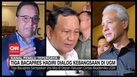 VIDEO: 3 Bacapres Hadiri Dialog Kebangsaan di UGM