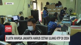 VIDEO: Delapan Juta Warga Jakarta Harus Cetak Ulang KTP di 2024