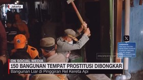 VIDEO: 150 Bangunan Tempat Prostitusi Dibongkar