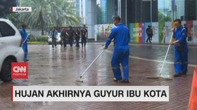 VIDEO: Hujan Akhirnya Guyur Ibu Kota, Banten Dan Sekitarnya