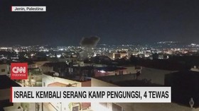 VIDEO: Israel Kembali Serang Kamp Pengungsi, 4 Tewas