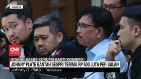 VIDEO: Johnny Plate Bantah Sespri Terima Rp 500 Juta Per Bulan