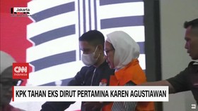 VIDEO: KPK Tahan Eks Dirut Pertamina Karen Agustiawan