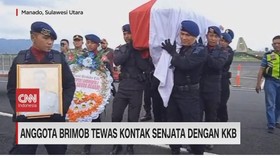 VIDEO: Tangis Keluarga Sambut Jenazah Brigpol Anumerta Rudi Agung
