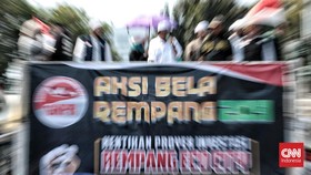 Aksi Bela Rempang di Patung Kuda Bubar, Lalu Lintas Lancar