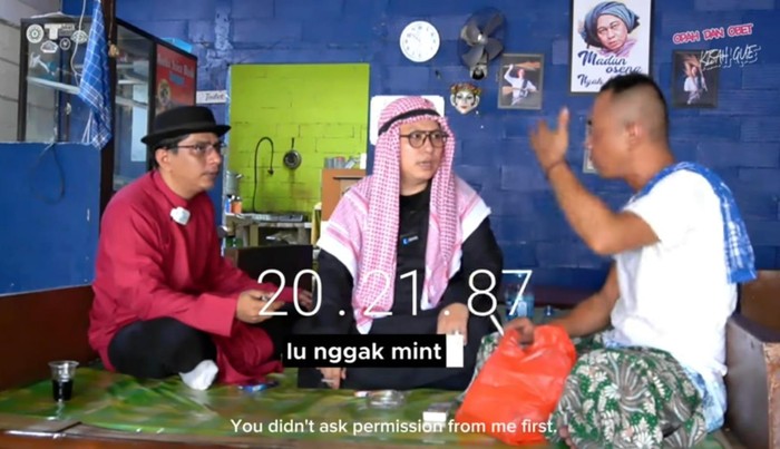 Rekap viralnya konflik Aa Juju dan Warung Madun Oseng Nyak Kopsah