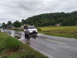 Banjir di Jalan Nasional Surut, Lalin di Aceh Selatan Kembali Normal