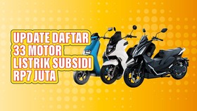 INFOGRAFIS: Update Daftar 33 Motor Listrik Subsidi Rp7 Juta