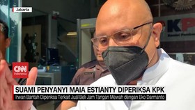 VIDEO: Irwan Musry, Suami Maia Estianty Diperiksa KPK