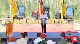 Bicara di IKN, Jokowi Sindir Udara Jabodetabek Jauh dari Standar