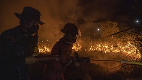 FOTO: Kualitas Udara di Palembang dan Ogan Ilir Masih Buruk