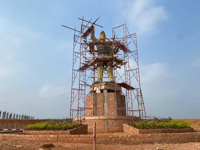 Pembangunan patung Bung Karno disorot karena gemuk dan tidak mirip