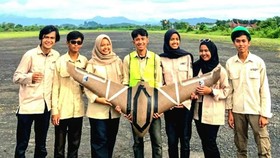 Drone Berbahan Rami Unand Terjun ke Kontes Robot, Body Diklaim Kuat