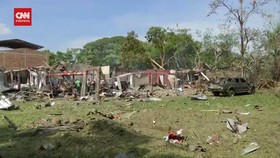 VIDEO: Bom Mobil Meledak di Kantor Polisi Kolombia, Dua Orang Tewas