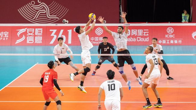 Title: “Indonesian Men’s National Volleyball Team Aims for 7th Place in 2023 Asian Games against South Korea, Says Assistant Coach”