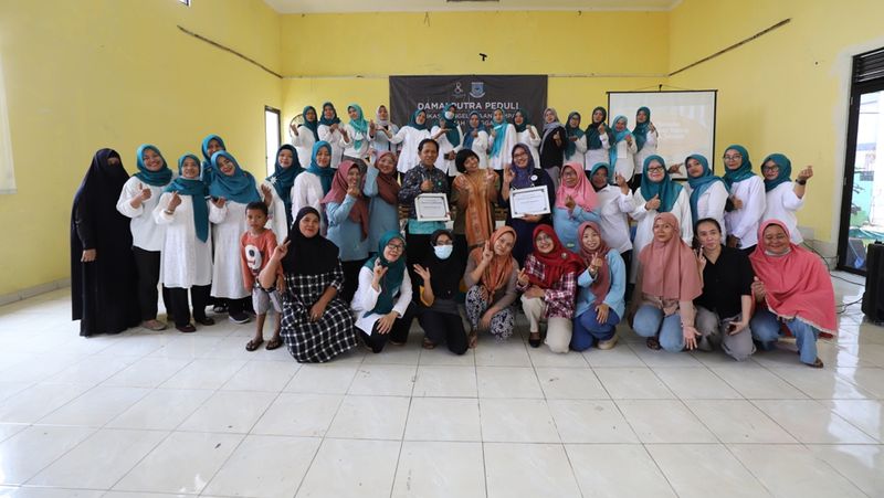 Damai Putra Group kembali melakukan kegiatan Corporate Social Responsibility (CSR) bertemakan Pengelolaan Sampah Lingkungan