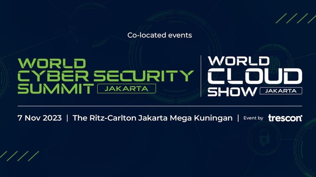 Transformasi digital Indonesia siap memasuki babak baru dengan World Cloud Show dan World Cyber Security Summit di Jakarta pada 7 November 2023.