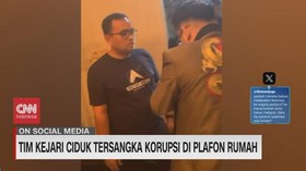 VIDEO: Tim Kejari Ciduk Tersangka Korupsi di Plafon Rumah