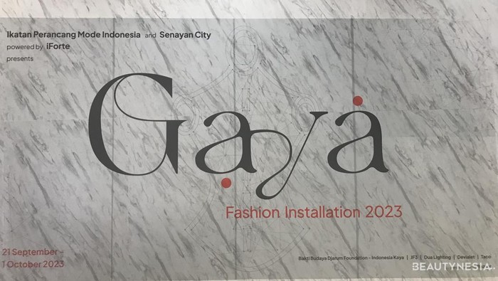 GAYA Fashion Installation 2023