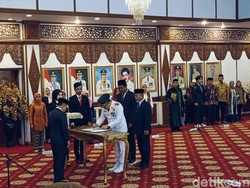 Kepala BPSDM Pemprov Jambi Dilantik Jadi Pj Bupati Merangin
