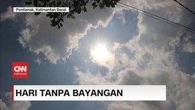 VIDEO: Hari Tanpa Bayangan, Fenomena Kulminasi Matahari
