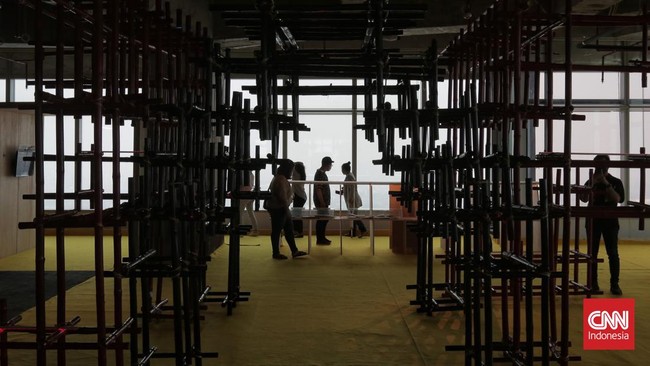 FOTO: Pameran Arsitektur Kehidupan Jakarta di Gedung Tertinggi