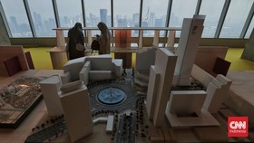 FOTO: Pameran Arsitektur Kehidupan Jakarta di Gedung Tertinggi