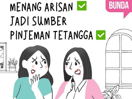 Menang Arisan, Jadi Sumber Pinjeman Tetangga