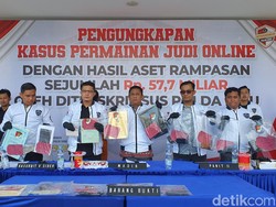 Bandar Judi Online di Pekanbaru Ditangkap, Aset Rp 57,7 M Disita