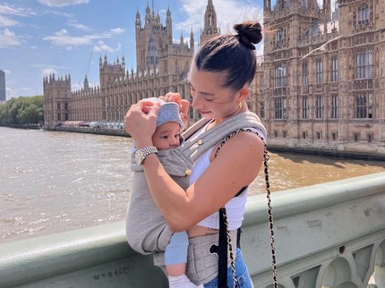 7 Potret Baby Kiro Putra Bungsu Jennifer Bachdim, Selalu Diajak Sang Bunda Kerja