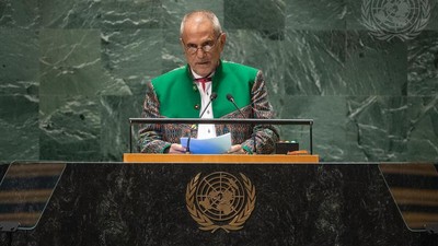 Presiden Timor Leste Jose Ramos Horta menyebut nama Presiden Joko Widodo saat berpidato di Sidang Majelis Umum PBB di New York, AS. Ada apa?