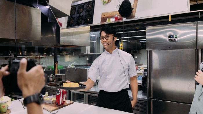 Resep matcha latte pie