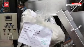 VIDEO: Momen 15 Ton Narkoba Dibakar di Peru