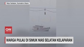 VIDEO: Warga Pulau di Simuk Nias Selatan Kelaparan