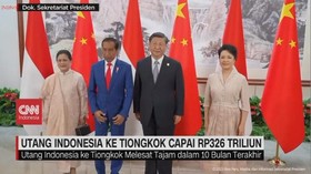 VIDEO: Utang Indonesia ke Tiongkok Melesat Capai Rp.326 Triliun