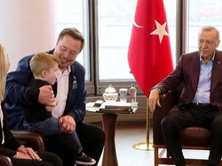 Ketemu Bahas Pabrik Tesla, Erdogan Tanya Elon Musk: Istrimu di Mana?