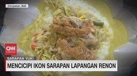 VIDEO: Mencicipi Ikon Sarapan Lapangan Renon