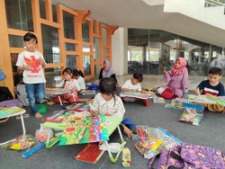Serunya Lomba Mewarnai & Band SMA di Pesta Rakyat Simpedes Gresik