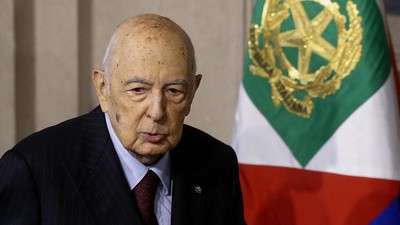 Eks Presiden Italia Giorgio Napolitano meninggal dunia, Jumat (22/9) waktu setempat pada usia 98 tahun.