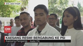 VIDEO: Kaesang Resmi Bergabung ke PSI