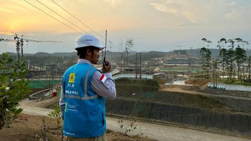 Jokowi Groundbreaking Proyek Strategis IKN, PLN Hadirkan Listrik Andal