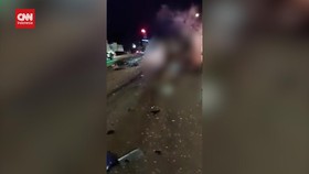 VIDEO: Kecelakaan Maut di Exit Tol Bawen Semarang, 3 Orang Tewas