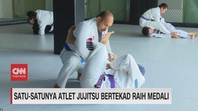 VIDEO: Satu-Satunya Atlet Jujitsu Bertekad Raih Medali