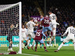 Babak I: Man United Unggul 1-0 atas Burnley