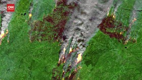 VIDEO: Penampakan Kebakaran Hutan Terburuk Kanada via Citra Satelit