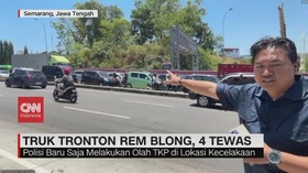 VIDEO: Melihat Kondisi Terkini TKP Kecelakaan Maut Exit Tol Bawen